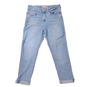 Signature by Levi Strauss Women Boyfriend Jeans Light Wash Blue Size 12 W31